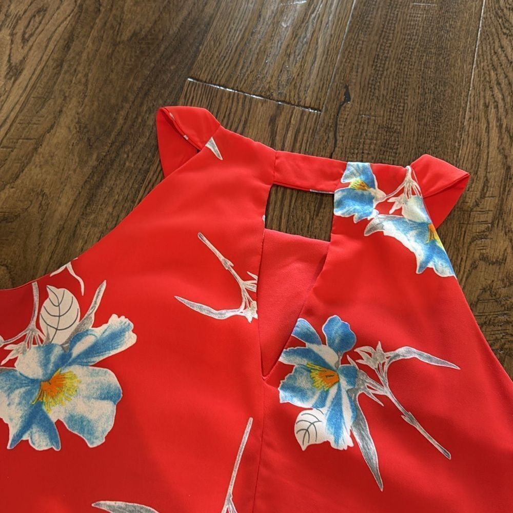 Floral boutique dress. Sz S - Picture 3 of 3